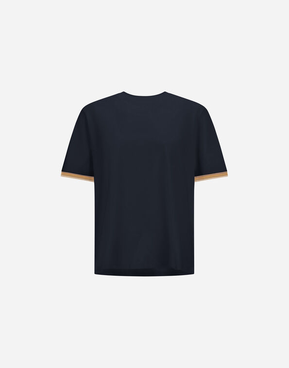 Herno RESORT BASIC COTTON T-SHIRT Navy Blue JG00057UR520529200