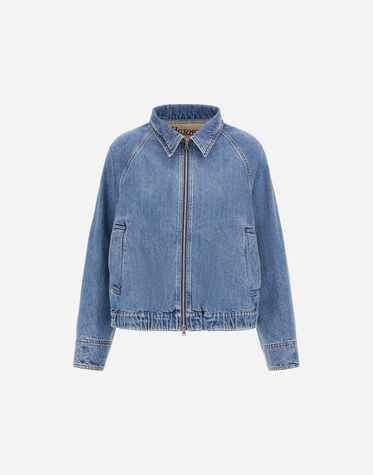 レディース ライトデニム ジャケット ネイビーブルー | Herno® (ヘルノ)