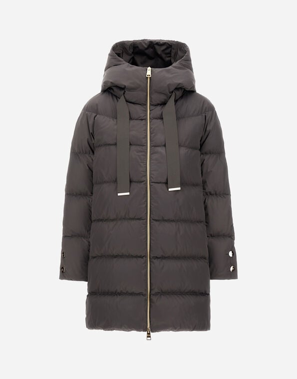 Herno A-SHAPE JACKET IN SATIN Grey PI1304D12170Z9480