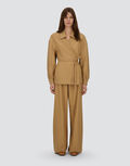 TROUSERS IN 100% WOOL FLANNEL Herno product thumbnail image view 4