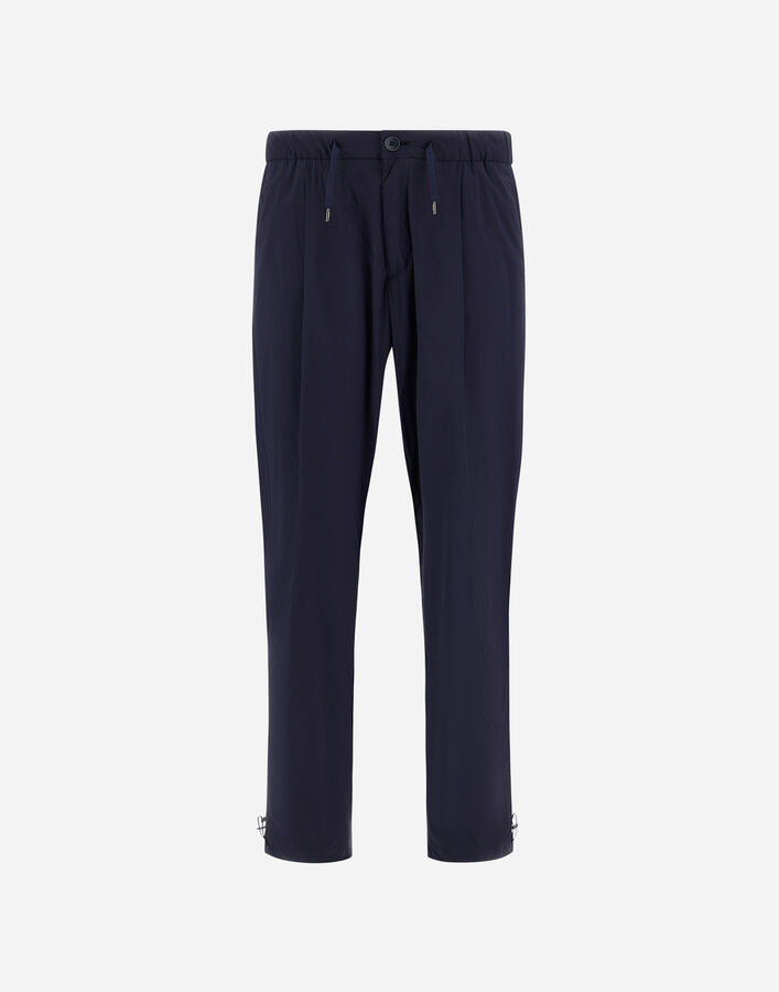 Herno RESORT TROUSERS IN LIGHTWEIGHT STRETCH NYLON Blue PT00002UR12431SZ9201