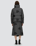 SKIRT IN EMBROIDERED FLANNEL Herno product thumbnail image view 5