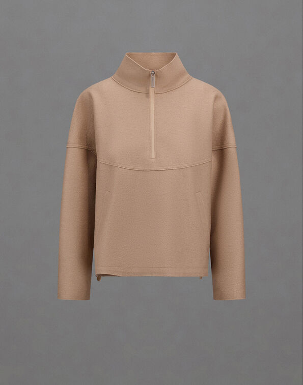 Herno LAMINAR JACKET IN COMPACT WOOL Light Camel GI00173DL335372115