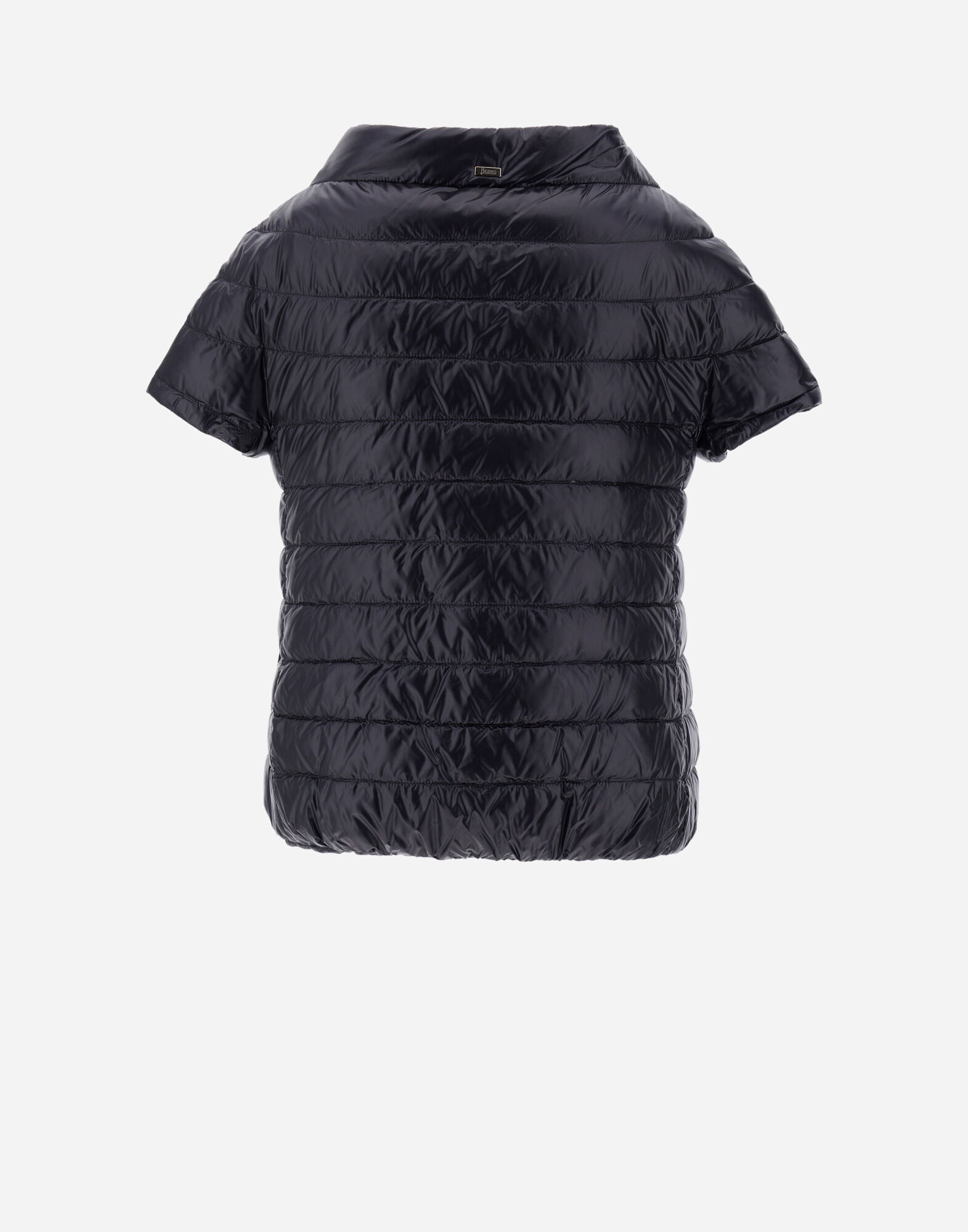 【24SS NEW】 HERNO_women/ EMILIA 半袖ケープジャケット /Black EMILIA in Black for Women | Herno®