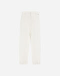 Herno COTTON FEEL TROUSERS Natural PT000163D125311100