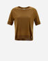 Herno T-SHIRT IN GLAM KNIT EFFECT Sand JG000223D520562000
