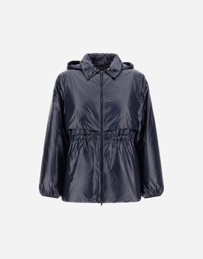 Herno NYLON ULTRALIGHT SHORT PARKA Navy Blue GI000329D12017Z9200