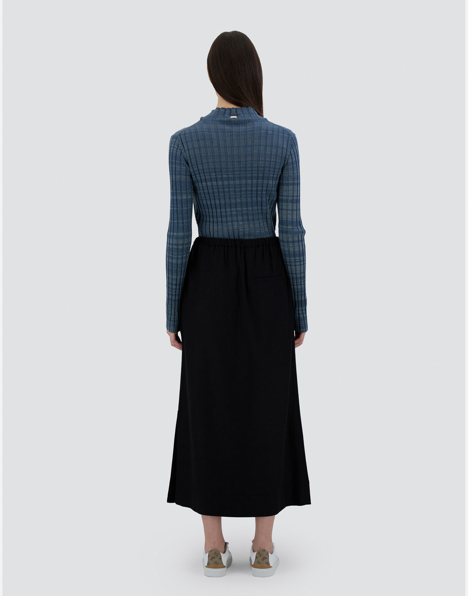 SKIRT IN WINTER TOUCH in Black for Women | Herno®