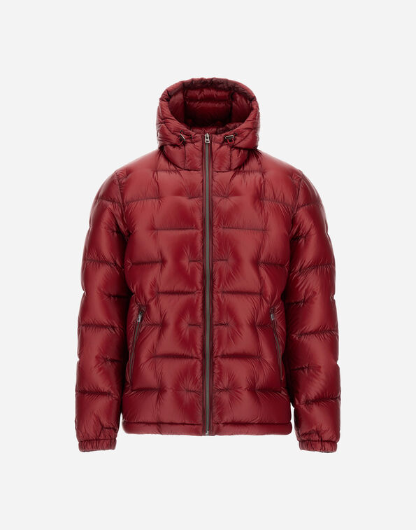 Herno 7-DENIER NYLON BOMBER Dark Red PI001396U129306860