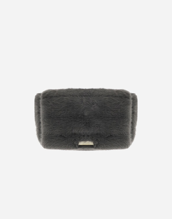 Herno LADY ALTERNATIVE FUR BAG Grey BAG00015D126309480