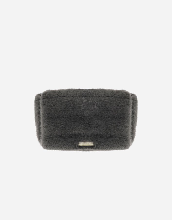 LADY ALTERNATIVE FUR BAG Herno Herno LADY ALTERNATIVE FUR BAG Grey BAG00015D126309480