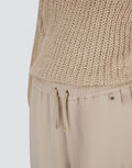 TROUSERS IN MATT CREPE SATIN Herno product thumbnail image view 3