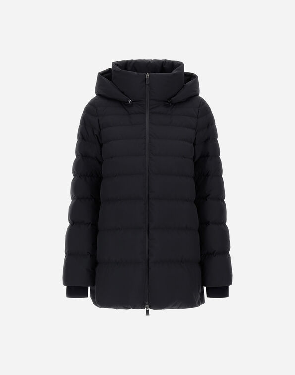 Herno 2 LAYER WINDSTOPPER A-SHAPE JACKET Black PI002091D128409300