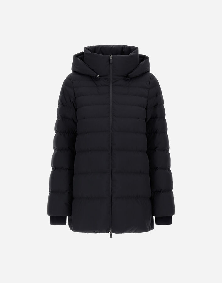 Herno 2 LAYER WINDSTOPPER A-SHAPE JACKET Black PI002091D128409300