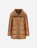 A-SHAPE JACKET IN NYLON ULTRALIGHT AND LADY ALTERNATIVE FUR Herno product thumbnail image view 1