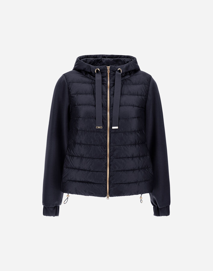 Herno JACKET IN YOGA AND NYLON ULTRALIGHT Navy Blue JP000116D13461S9200