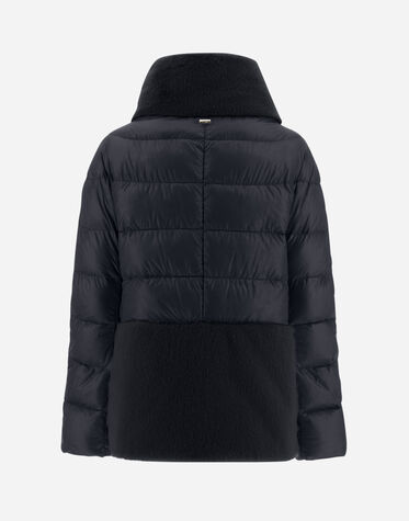 レディース ナイロンウルトラライト レディ ケープ ブラック | Herno  