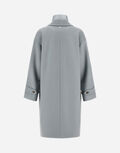 COAT IN VELOUR WOOL CLOTH AND NYLON ULTRALIGHT Herno product thumbnail image view 8