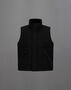 Herno LAMINAR VEST IN CRINKLE METALLIC Black PI00378UL128399300