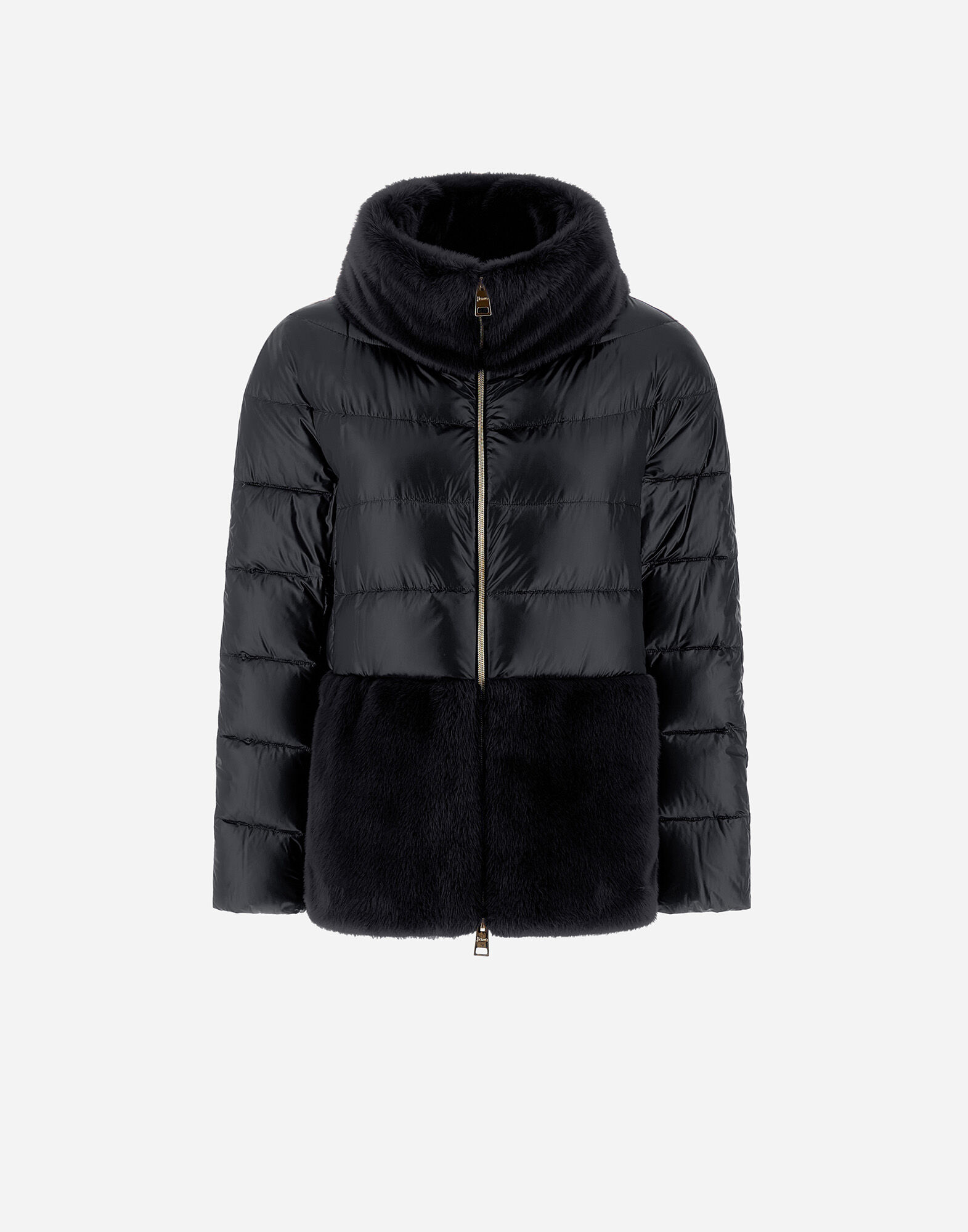 レディース ナイロンウルトラライト＆ニューレディフェイクファー