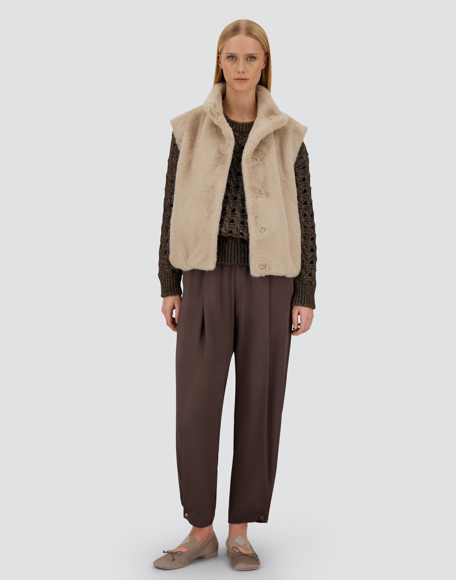 レディース リゾート フォウファー ベスト シャンティイ | Herno® (ヘルノ)