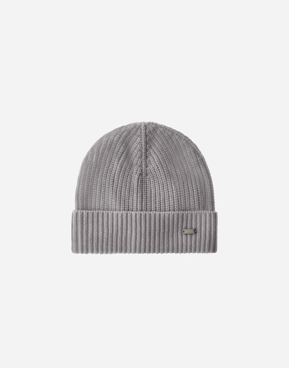 Herno BEANIE IN ETERNITY CASHMERE Grey BER00027U711119430