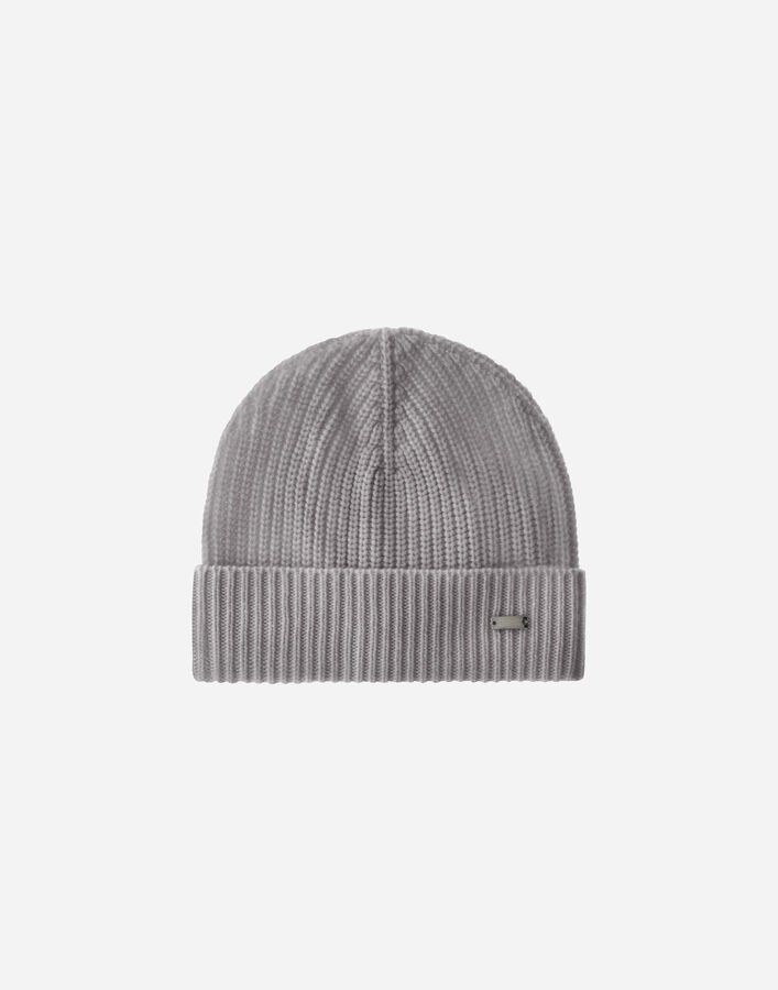 Herno BEANIE IN ETERNITY CASHMERE Grey BER00027U711119430