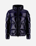 Herno BOMBER JACKET IN GLOSS New Blue PI001133U12220Z9202