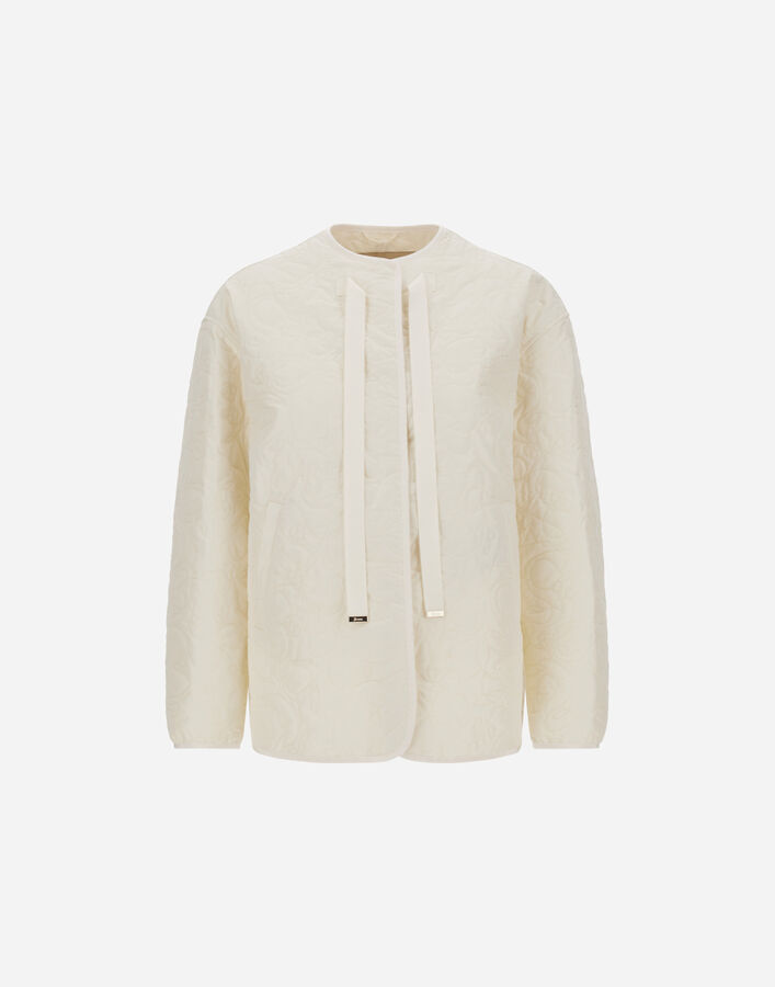 Herno JACKET IN CHANGING NYLON TEMPLATE Ivory GI000358D12860TR1200