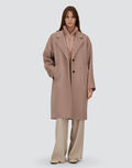 COAT IN VELOUR WOOL CLOTH AND NYLON ULTRALIGHT Herno product thumbnail image view 2