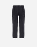Herno RESORT STRETCH COMFORT NYLON CARGO TROUSERS Slate PT00035UR12742S9490