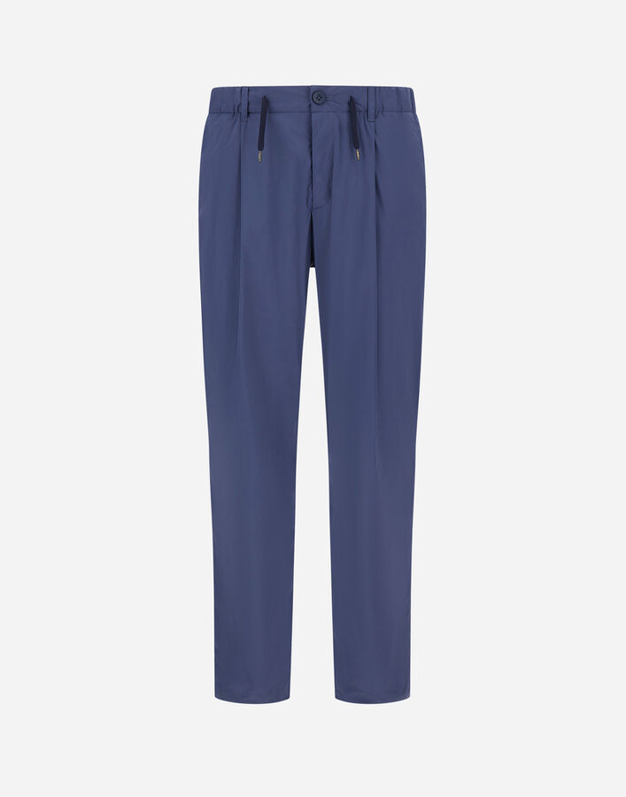 Herno TROUSERS IN LIGHT STRETCH NYLON Blue PT000193U12431SZ9119