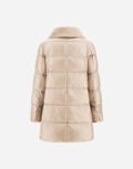 A-SHAPE JACKET IN NYLON ULTRALIGHT AND LADY ALTERNATIVE FUR Herno product thumbnail image view 3