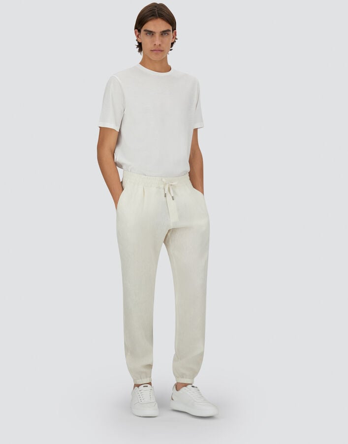Herno Blue Elastane Casual Pants