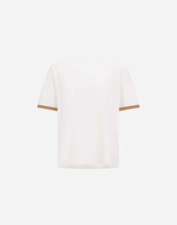 Herno RESORT BASIC COTTON T-SHIRT White JG00057UR520521000