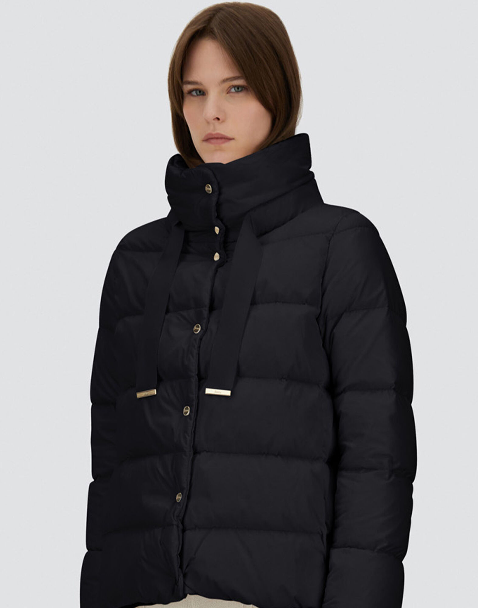 レディース サテン ジャケット ブラック | Herno® (ヘルノ)