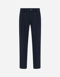 Herno TECH WOVEN TROUSERS Blu Navy PT000098U126829200