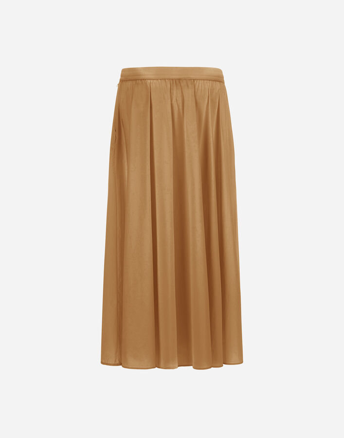 LIGHT NYLON STRETCH SKIRT Herno Herno LIGHT NYLON STRETCH SKIRT Camel GN000007D12431SZ2157