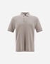 Herno JERSEY KNIT EFFECT POLO SHIRT Dove Grey JPL00125U520592600