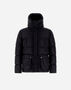 Herno BOMBER JACKET IN NYLONÂ CHAMONIX Black Espresso PI001140U12004Z9389
