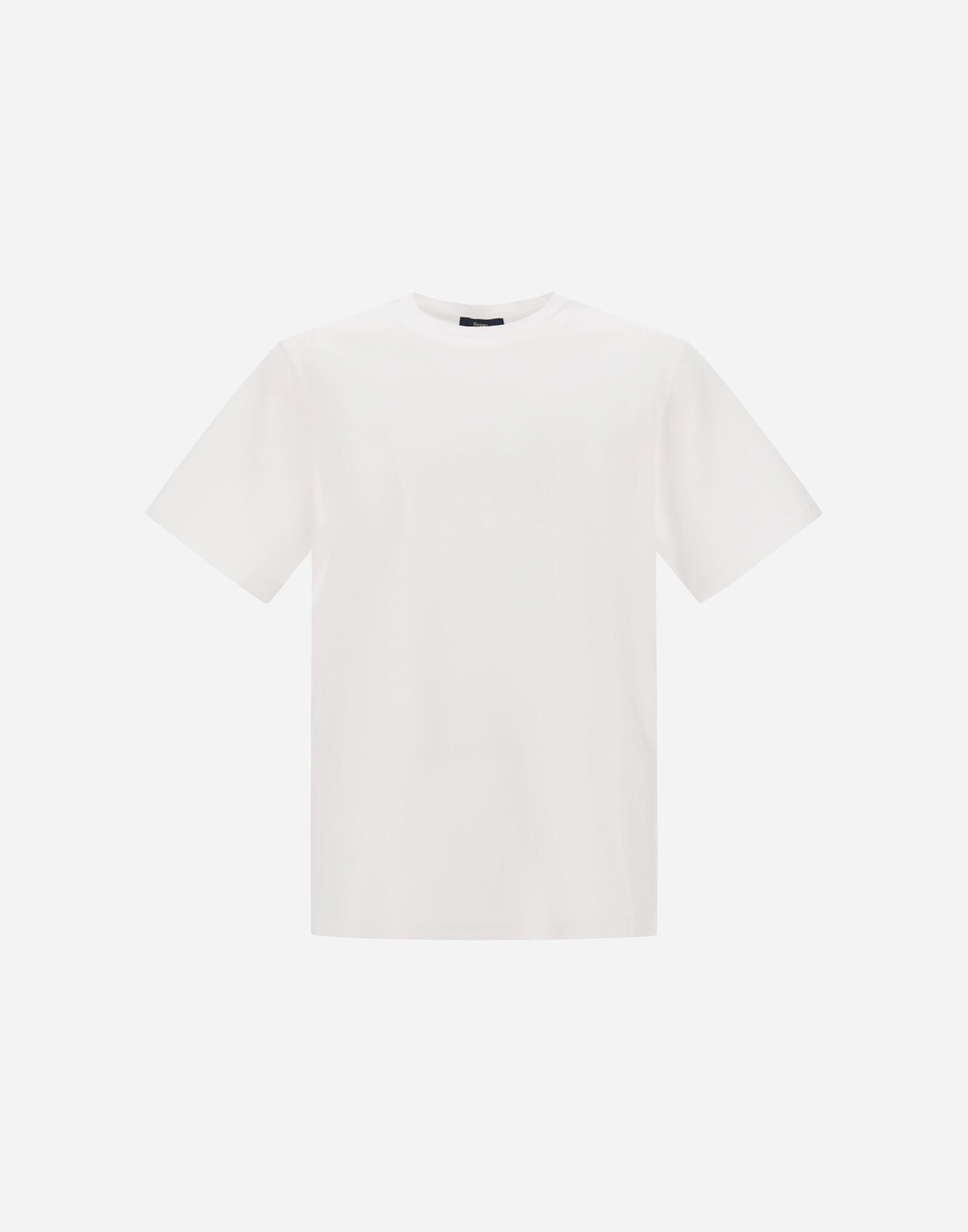 メンズ スーパーファインコットンストレッチ Tシャツ ホワイト | Herno