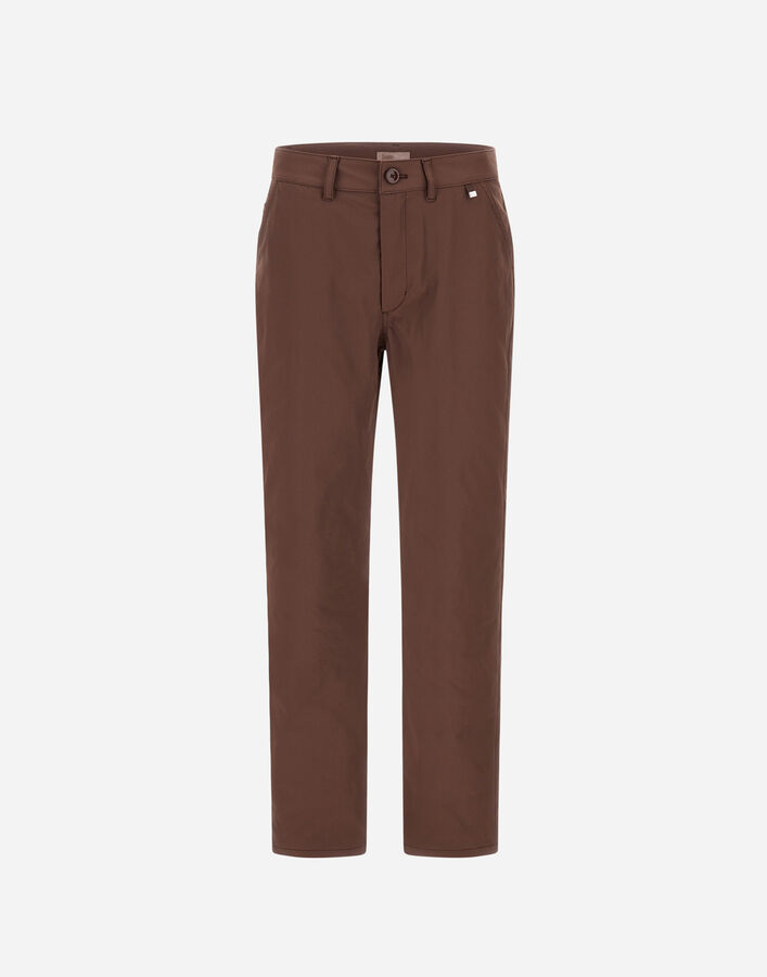 RESORT TROUSERS IN COTTON FEEL Herno Herno RESORT TROUSERS IN COTTON FEEL Dark Chocolate PT00046DR125318810