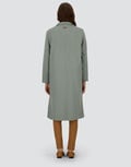 HIGH-NECK COAT IN LUXURY WOOL Herno product thumbnail image view 5