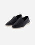 Herno SUEDE AND MONOGRAM LOAFERS Navy Blue SH000020USHOE249200