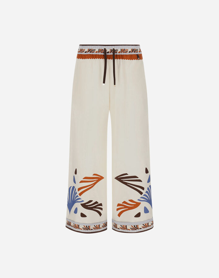 Herno TROUSERS IN SUMMER PRINT COTTON<br> Multicolor PT000233D133209999