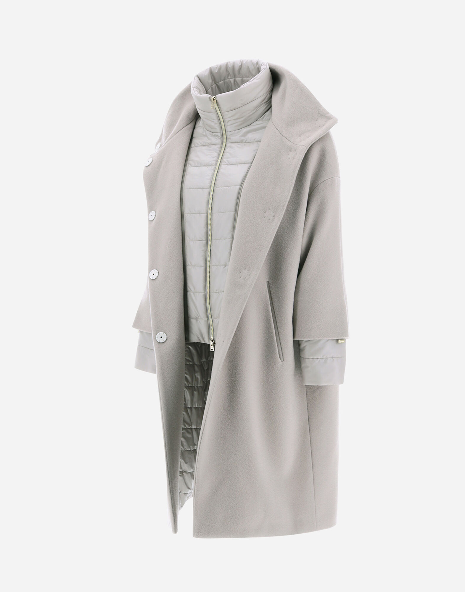 Herno ライトグレー トレンチコート 楽天市場】HERNO ヘルノ Luxury Wool Nylon Ultralight Jacket