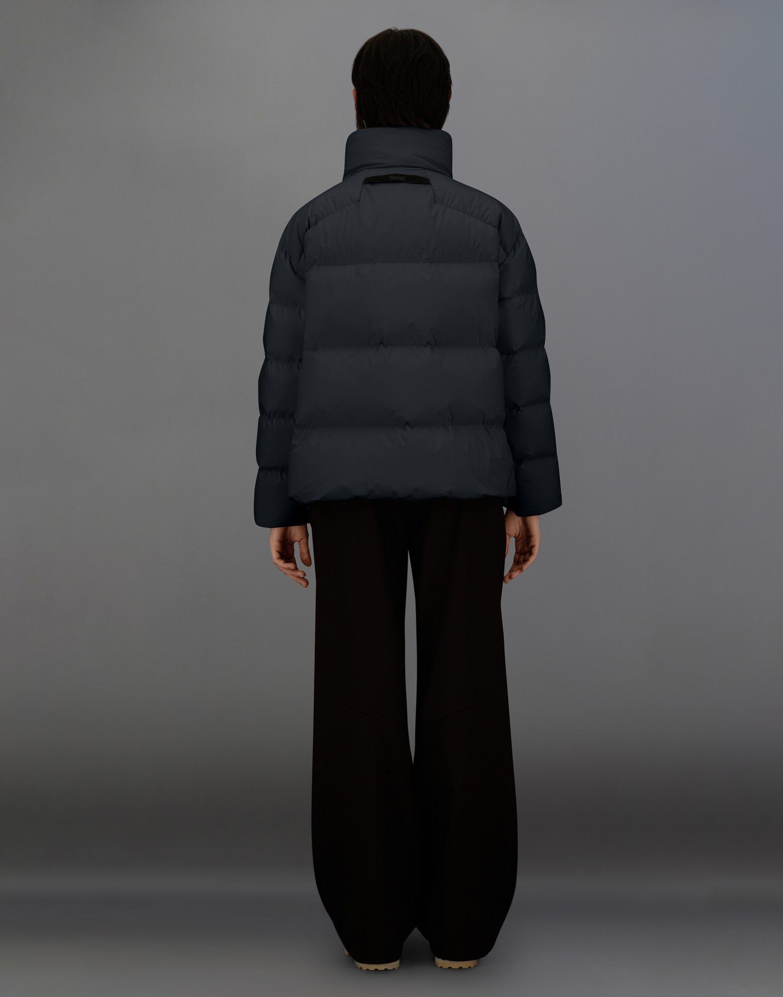 ラミナー 2レイヤーゴアテックス ジャケット ブラック | Herno® (ヘルノ)