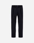 Herno TROUSERS IN WARM TECH Navy Blue PT000145U125399200
