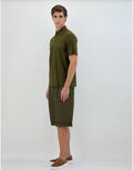 POLO SHIRT IN CREPE JERSEY Herno product thumbnail image view 6