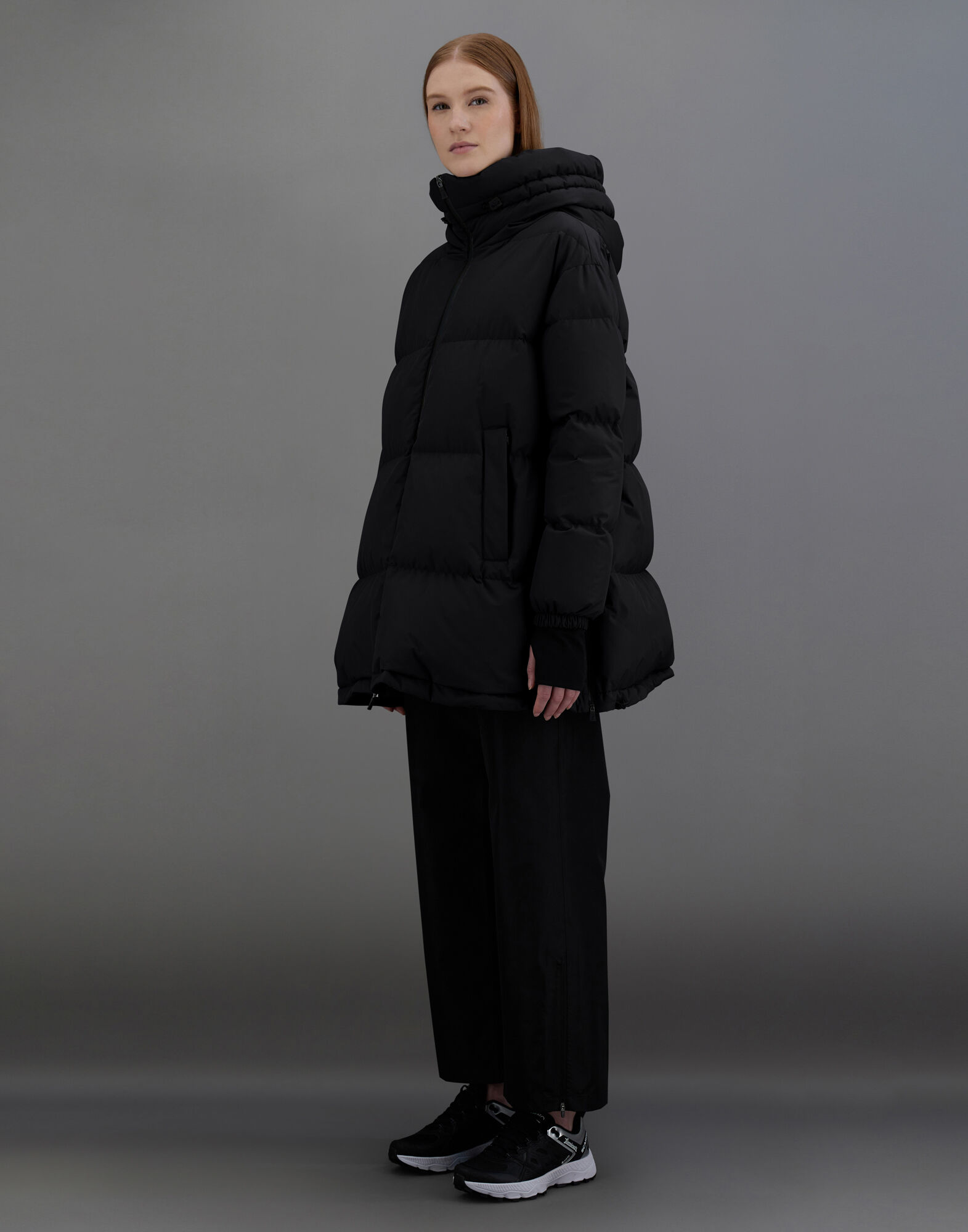ハンガー＆カバー付きHERNO GORE WINDSTOPPER 黒 38 ジャケット
